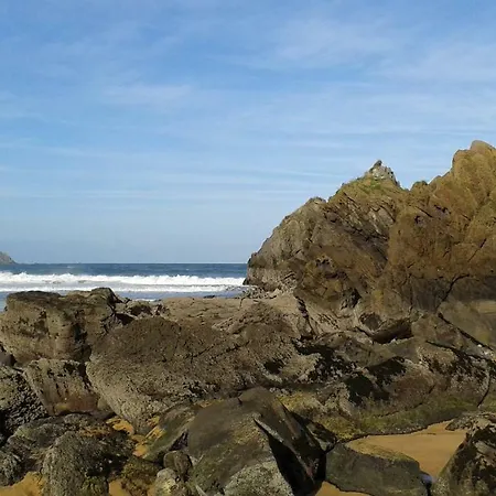 Ea Playa Montana45'guggemhein A 200m Andando Playa Y Del Centro Pueblo アパート *